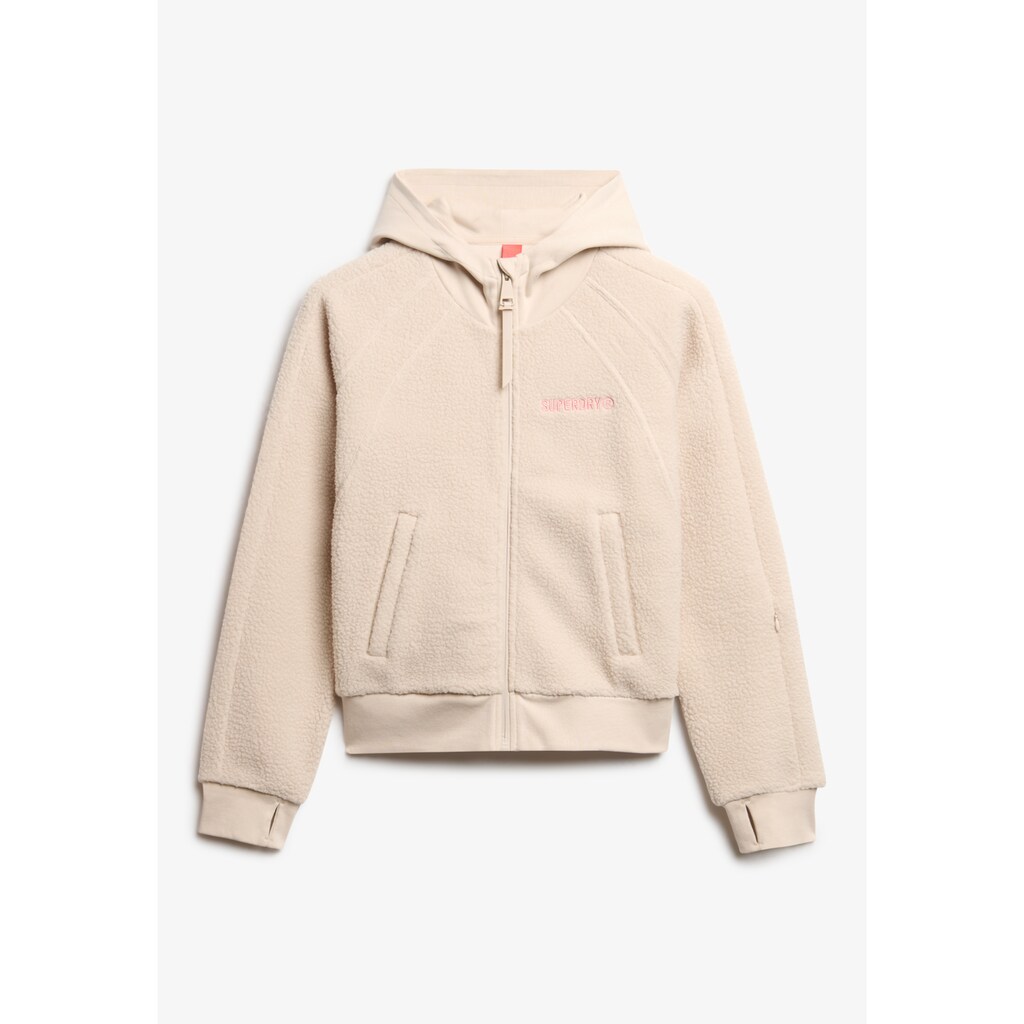 Superdry Kapuzensweatjacke »ACTIVE TECH FLEECE FULL ZH«
