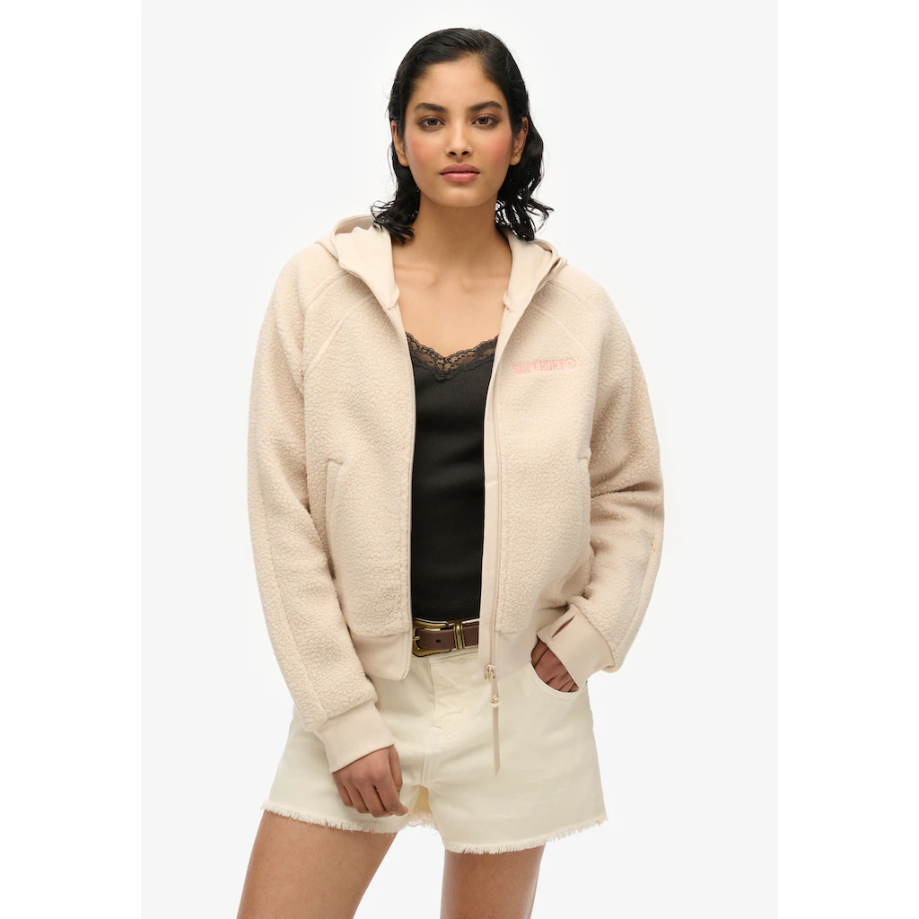 Superdry Kapuzensweatjacke »ACTIVE TECH FLEECE FULL ZH«