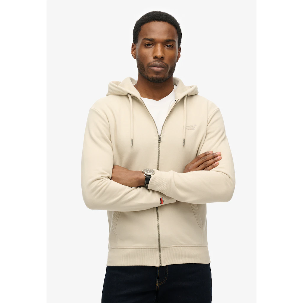 Superdry Kapuzensweatjacke »ESSENTIAL LOGO ZIP HOODIE HB« ▷ für