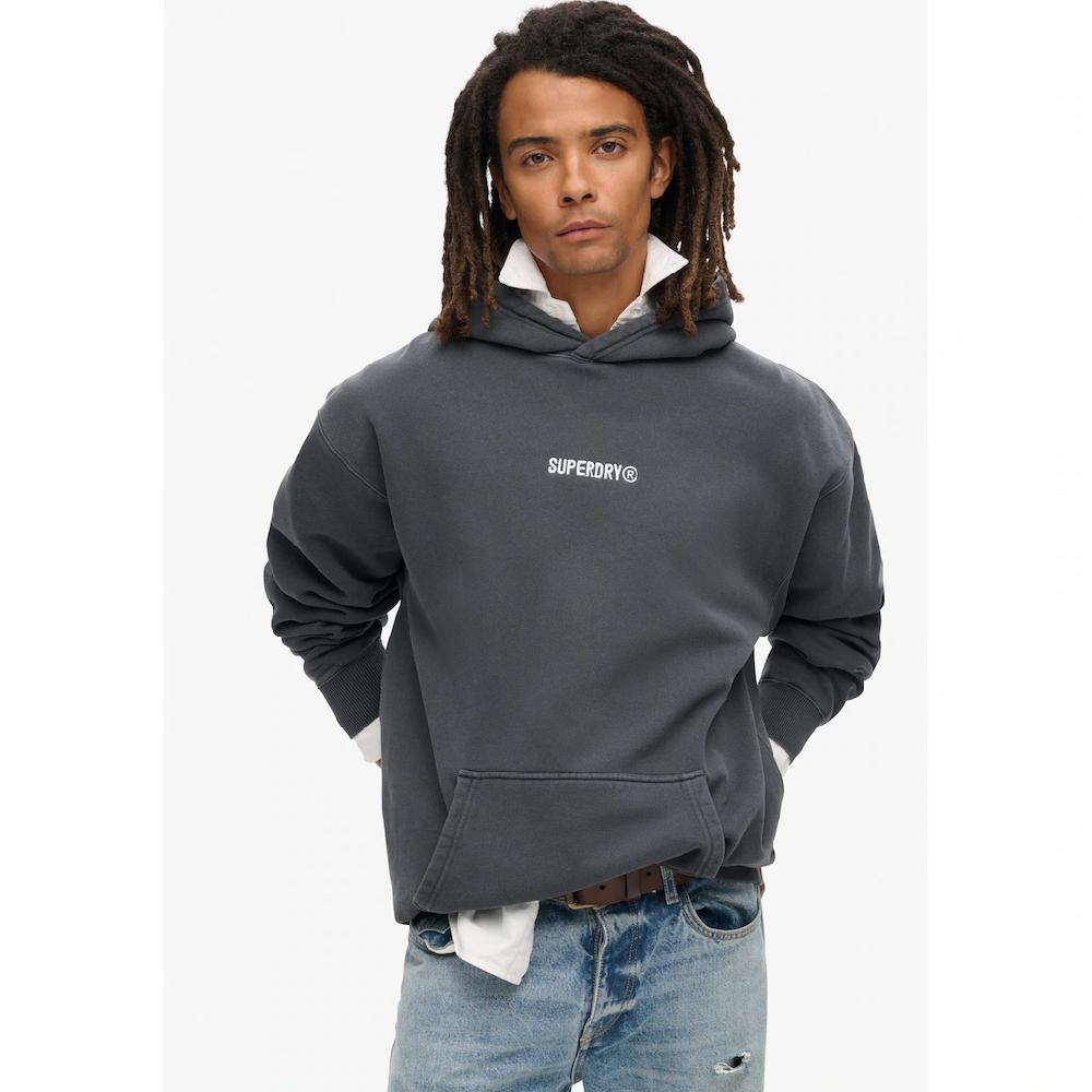 Superdry Kapuzensweatshirt »MICRO LOGO GRAPHIC LOOSE HOOD« ▷ für
