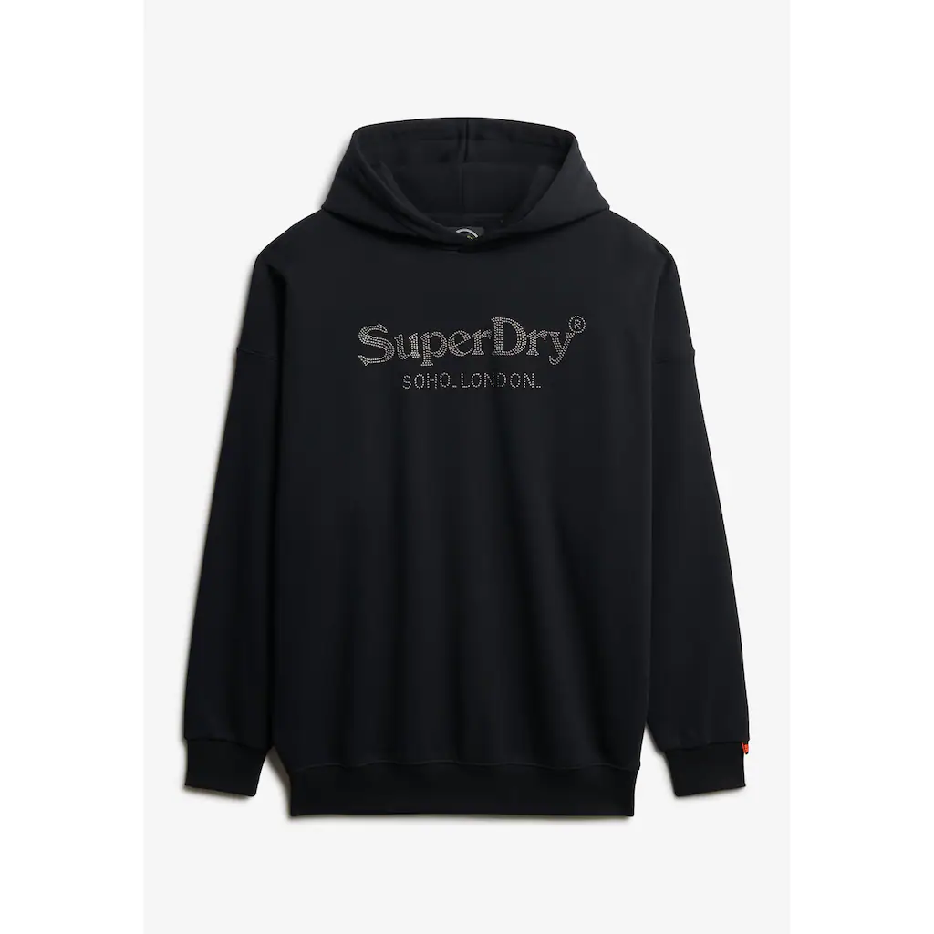 Superdry Kapuzensweatshirt »VENUE METALLIC RELAXED HOOD«