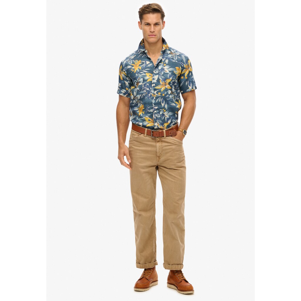 Superdry Kurzarmhemd »HAWAIIAN PRINT SHIRT«
