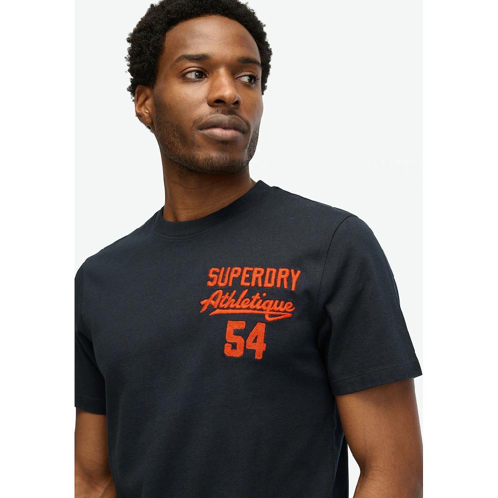 Superdry Kurzarmshirt »EMBROIDER SUPERSTATE LOGO TEE« ▷ Für
