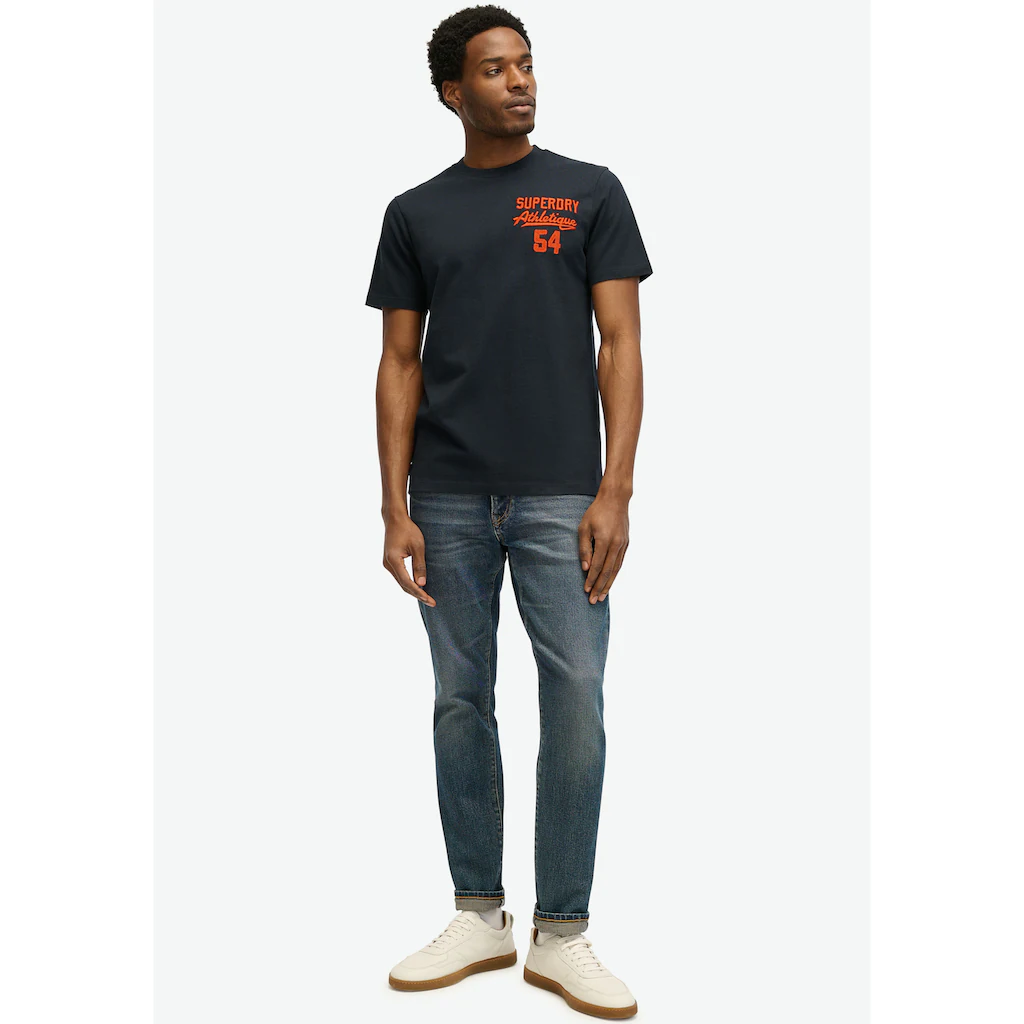 Superdry Kurzarmshirt »EMBROIDER SUPERSTATE LOGO TEE« ▷ Für