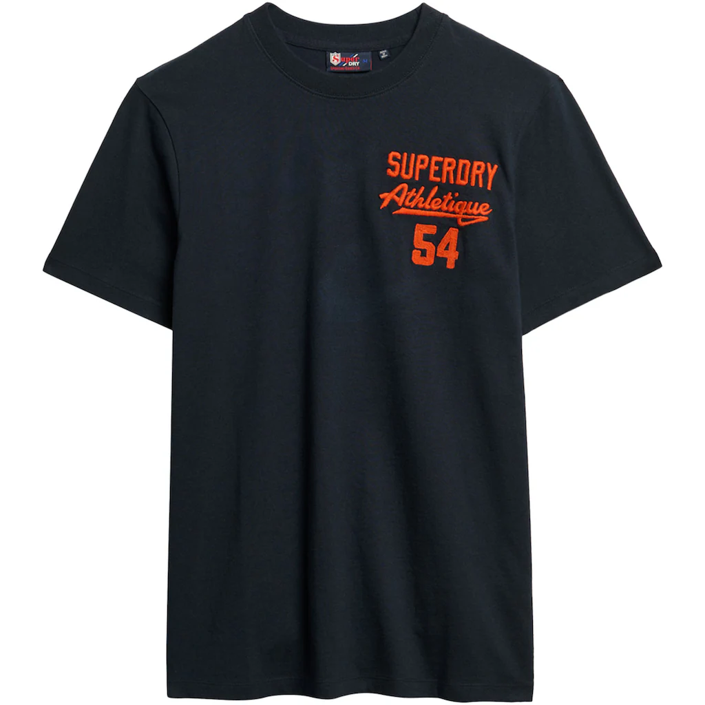 Superdry Kurzarmshirt »EMBROIDER SUPERSTATE LOGO TEE« ▷ Für