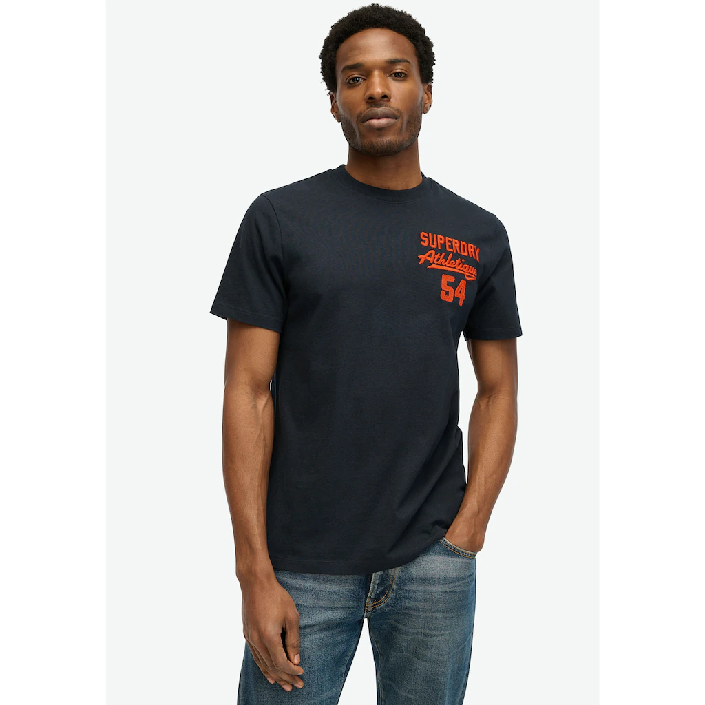 Superdry Kurzarmshirt »EMBROIDER SUPERSTATE LOGO TEE« ▷ für