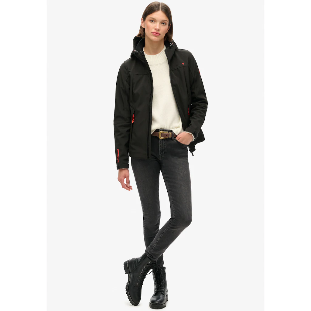 Superdry Outdoorjacke »HOODED CLASSIC TREKKER JKT« Mit Kapuze