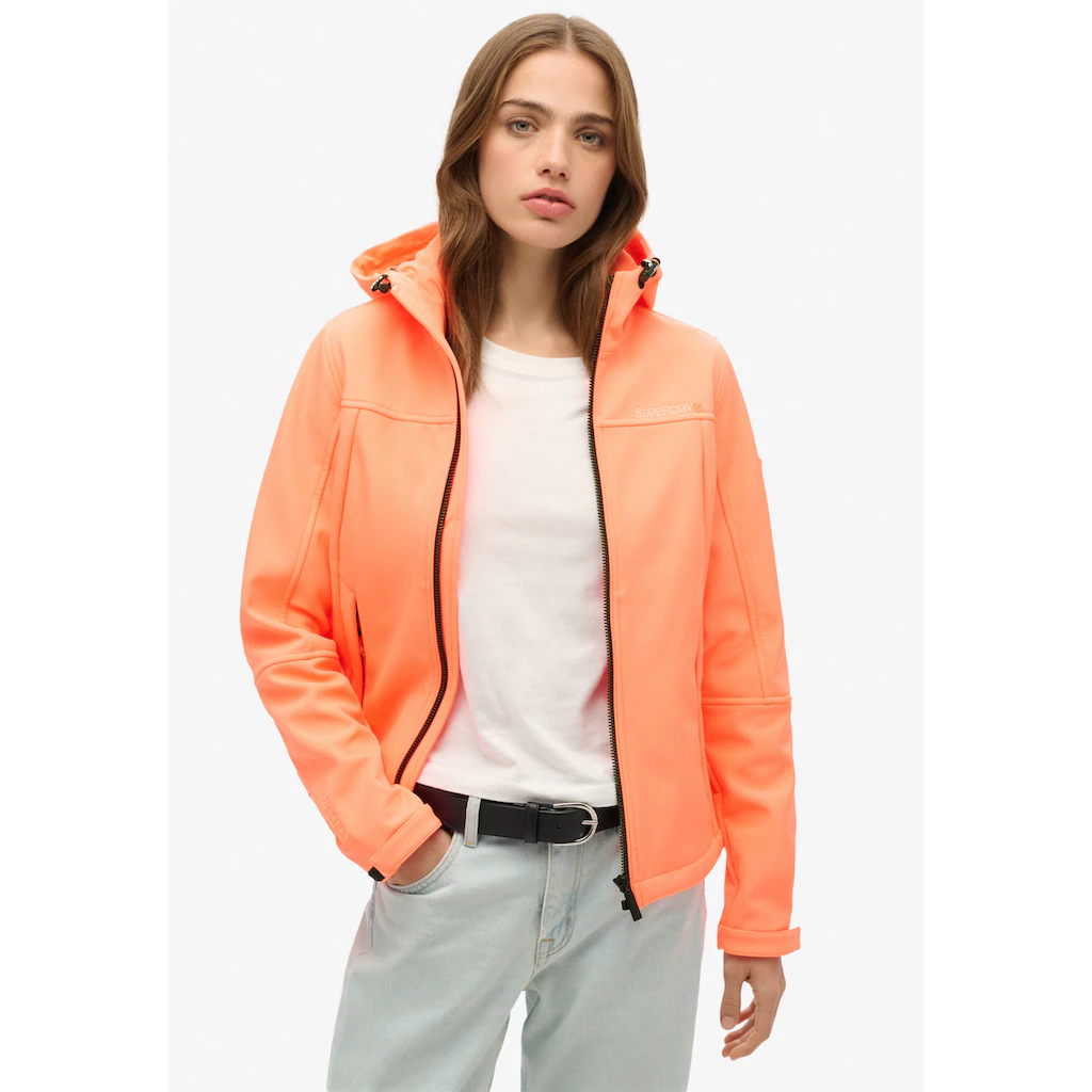 Superdry Outdoorjacke »HOODED CLASSIC TREKKER JKT« Mit Kapuze