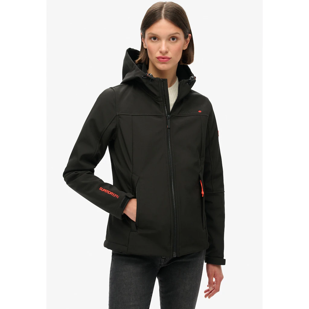 Superdry Outdoorjacke »HOODED CLASSIC TREKKER JKT« mit Kapuze