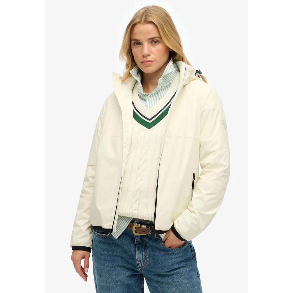 Superdry Outdoorjacke »HOODED LOGO WINDBREAKER JACKET« Mit Kapuze