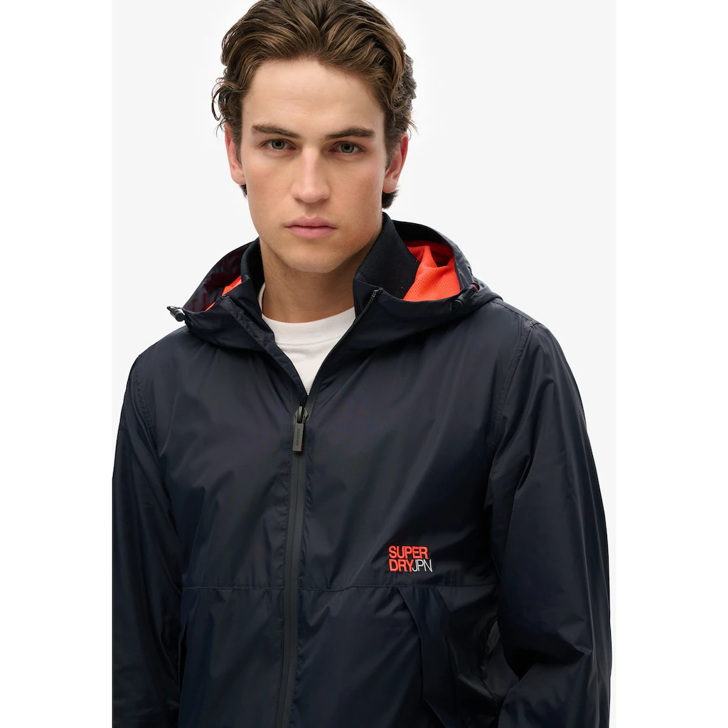 Superdry Outdoorjacke »HOODED LOGO WINDBREAKER JACKET« ▷ Für