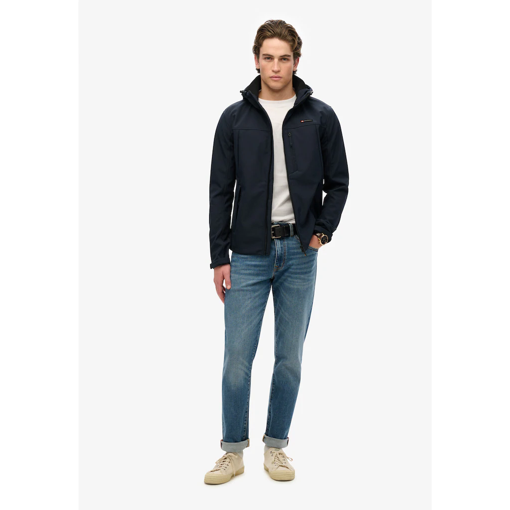 Superdry Outdoorjacke »HOODED SOFT SHELL TREKKER JKT« Mit Kapuze ▷ Kaufen