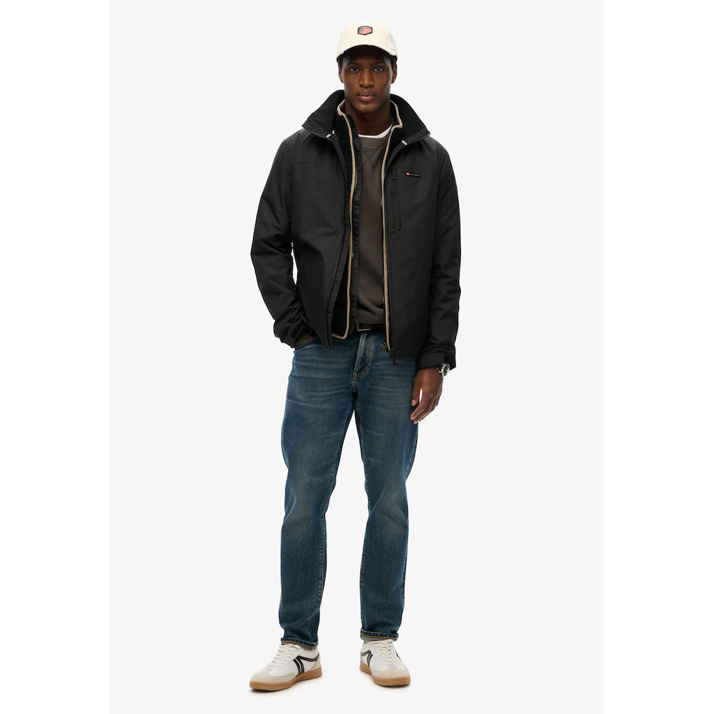 Superdry Outdoorjacke »NON HOOD LOGO WINDBREAKER« Auf Rechnung