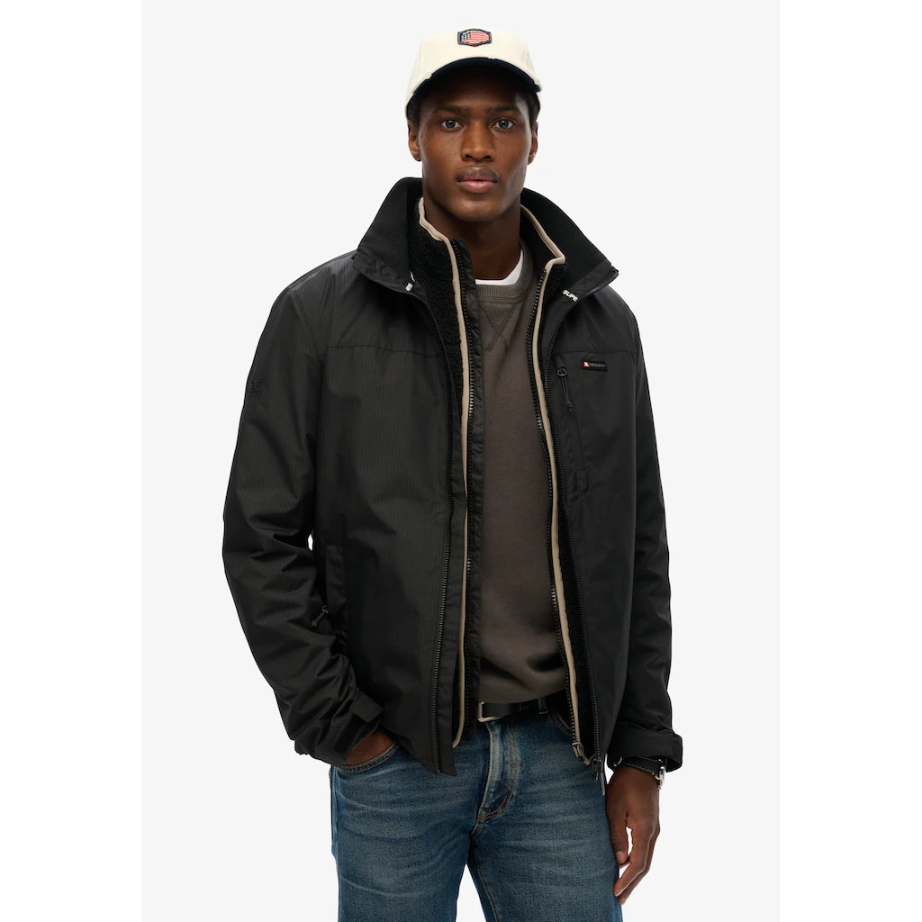 Superdry Outdoorjacke »NON HOOD LOGO WINDBREAKER« auf Rechnung