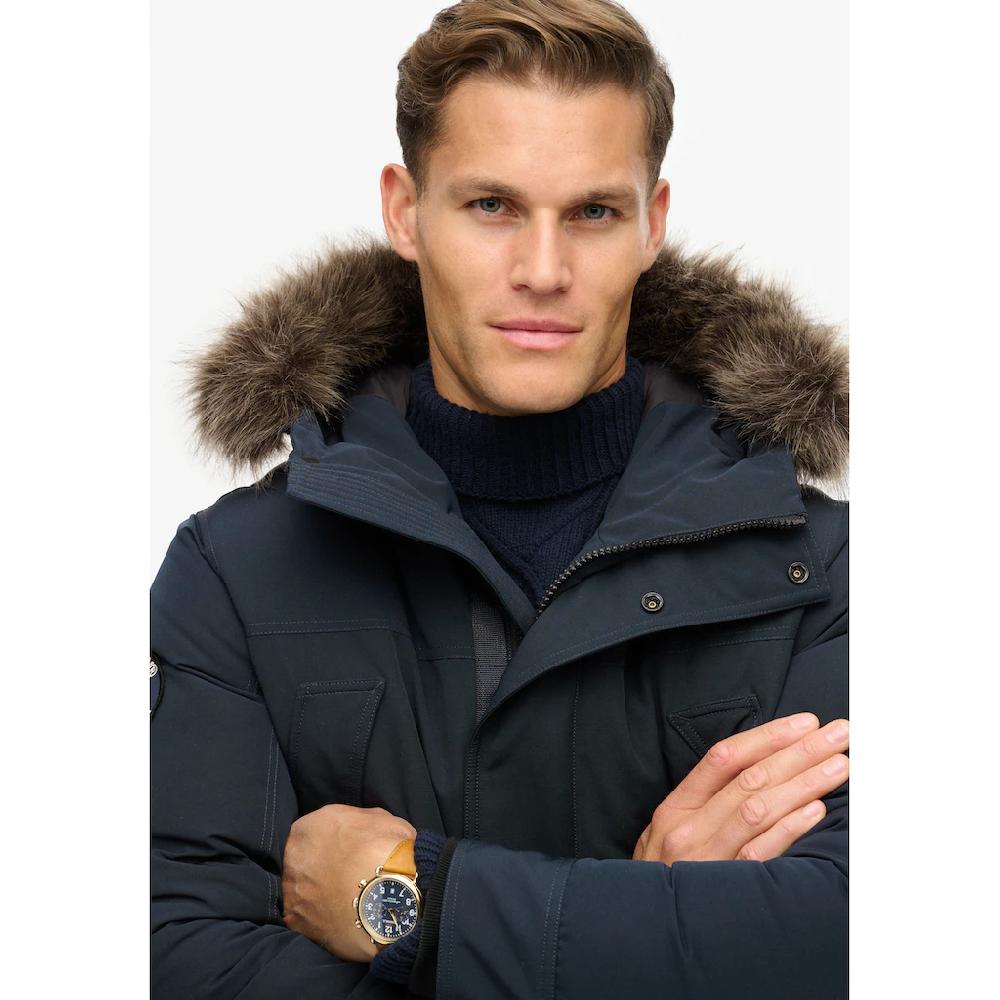 Superdry Parka »EVEREST FAUX FUR PARKA JACKET« Mit Kapuze ▷ Für