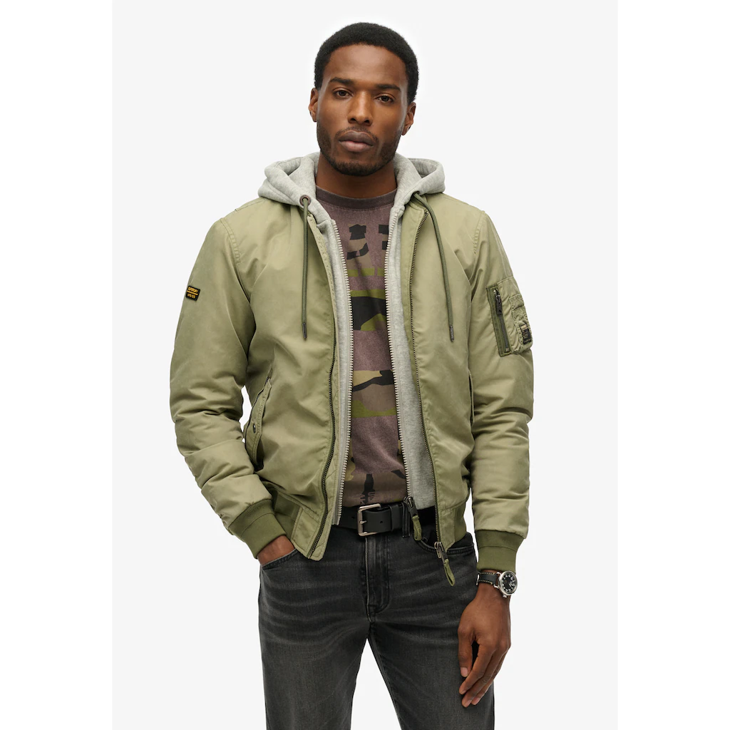 Superdry Parka »MILITARY MA1 BOMBER JACKET« Ohne Kapuze ▷ Bestellen