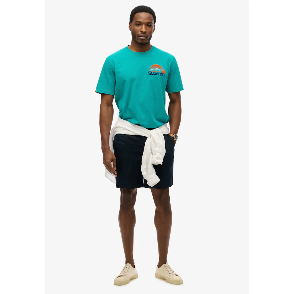 Superdry Rundhalsshirt »CL GREAT OUTDOORS CHEST TEE« ▷ Kaufen