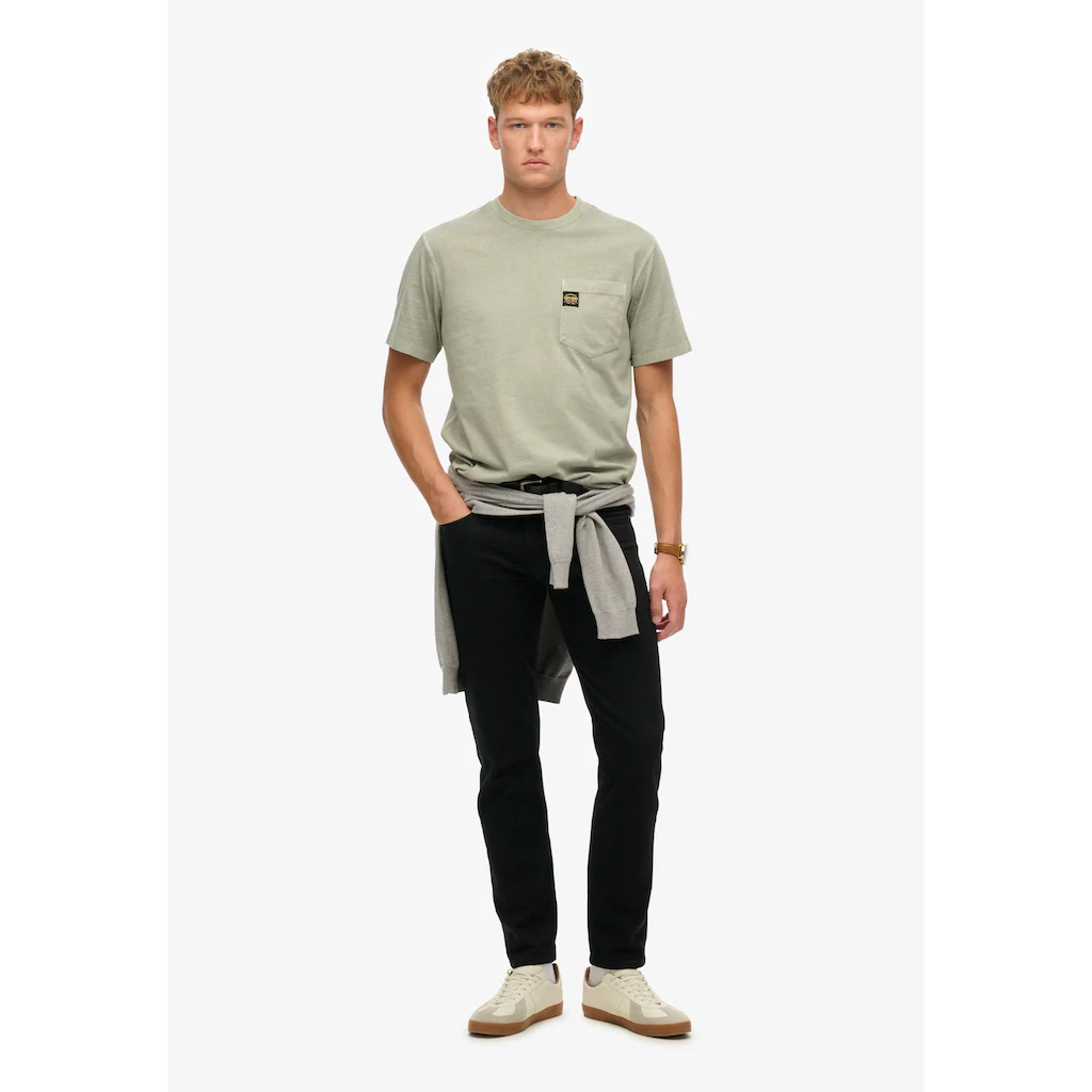 Superdry Rundhalsshirt »CONTRAST STITCH POCKET T-SHIRT« ▷ Kaufen
