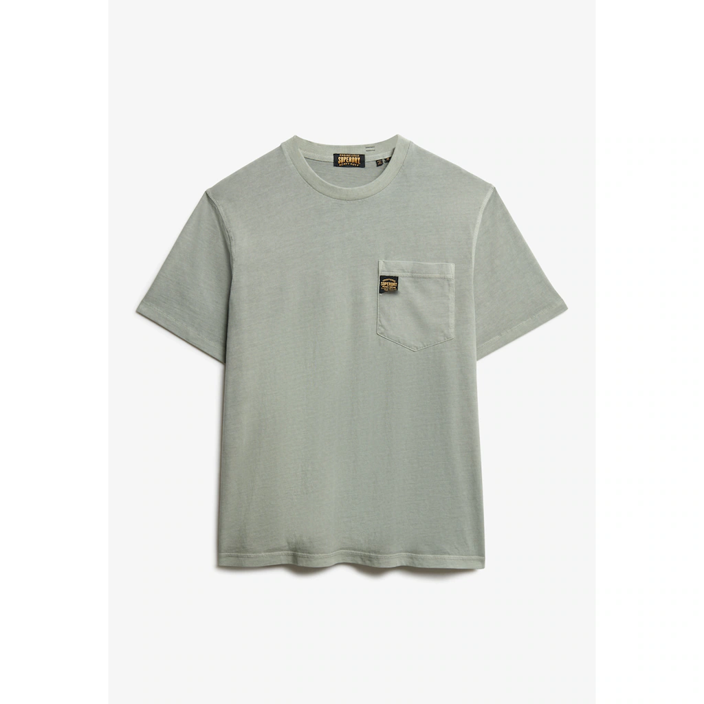 Superdry Rundhalsshirt »CONTRAST STITCH POCKET T-SHIRT« ▷ Kaufen