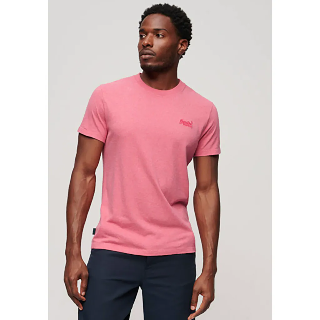 Superdry Rundhalsshirt »ESSENTIAL LOGO EMB TEE«