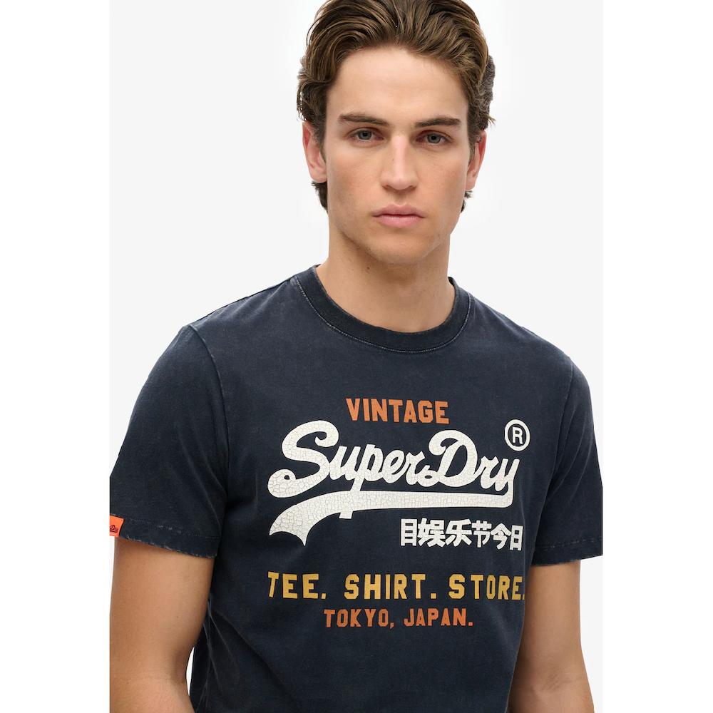 Superdry Rundhalsshirt »VL CALI RELAXED TEE«