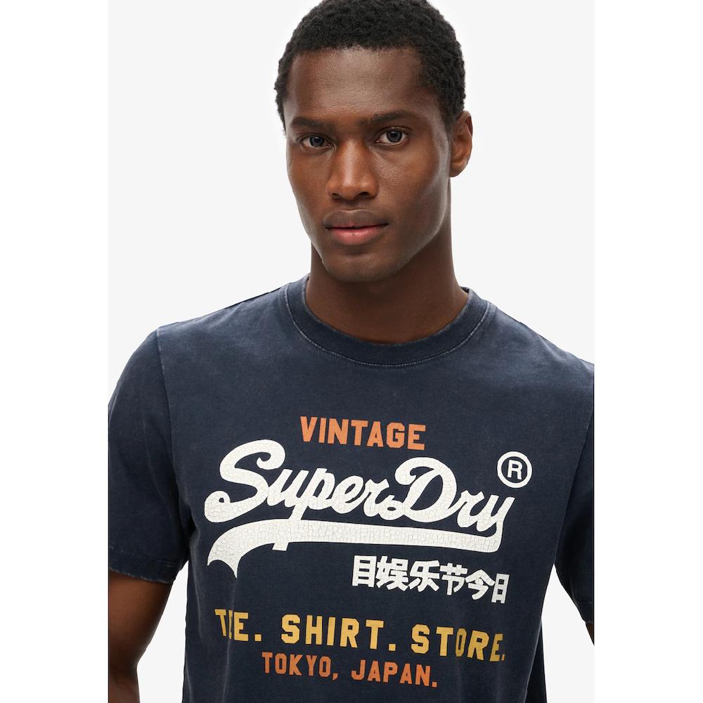 Superdry Rundhalsshirt »VL CALI RELAXED TEE«