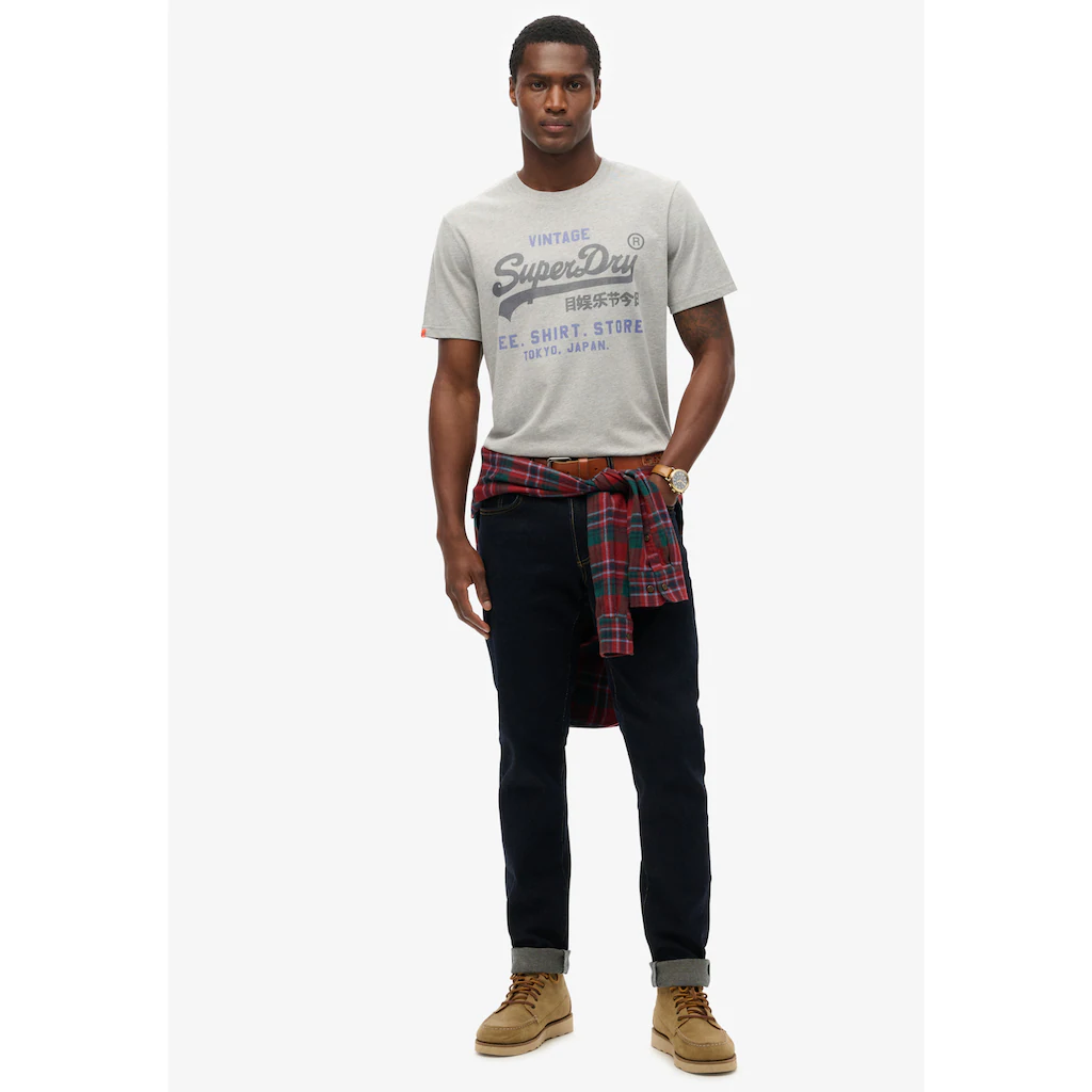Superdry Rundhalsshirt »VL HERITAGE RELAXED TEE« ▷ Für