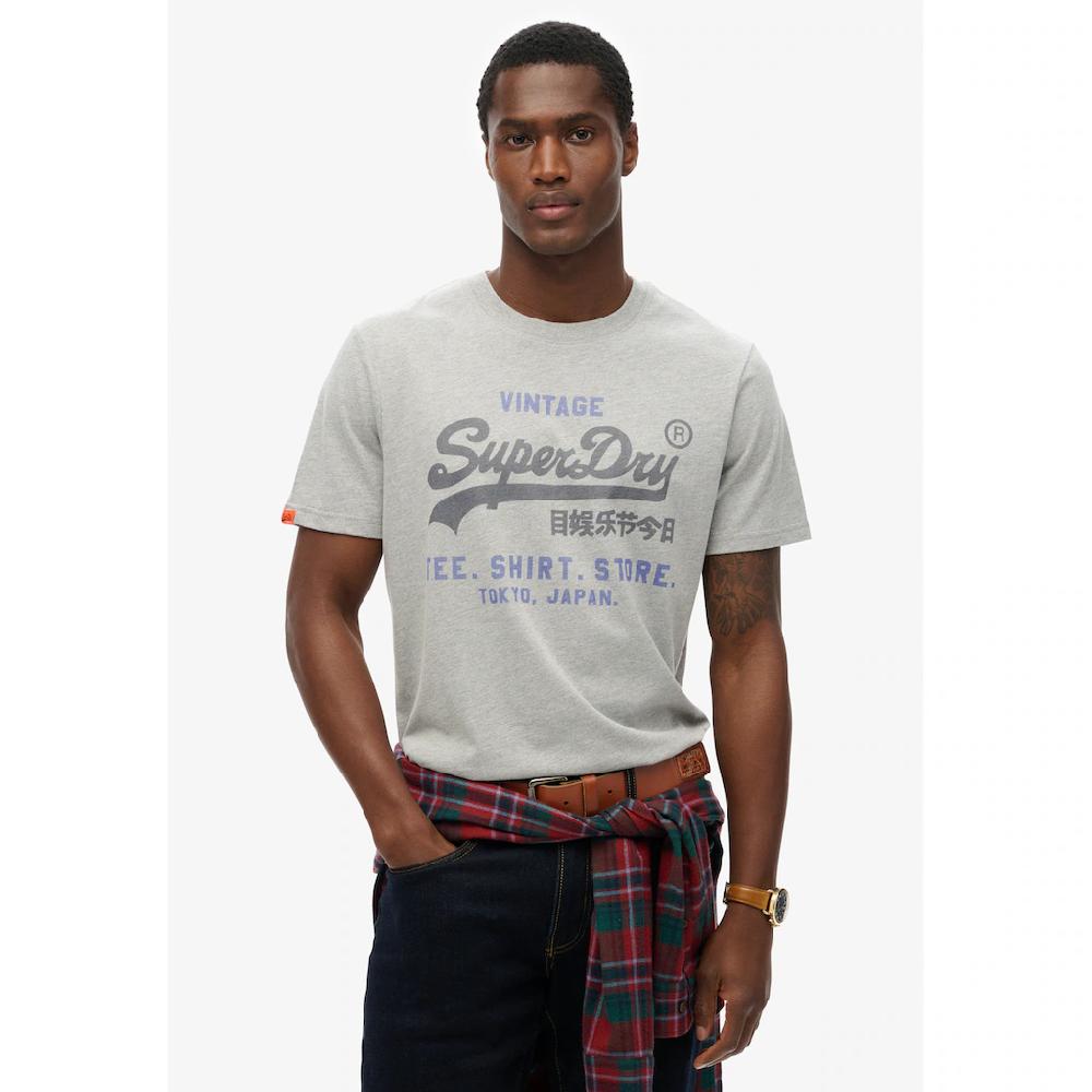 Superdry Rundhalsshirt »VL HERITAGE RELAXED TEE« ▷ für