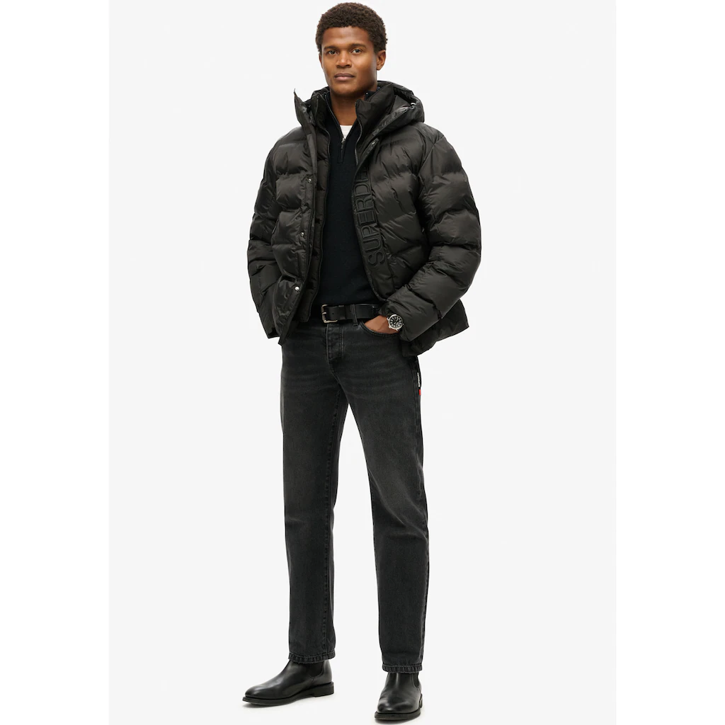 Superdry Steppjacke »Hooded City Graphic Puffer Jkt« ▷ Kaufen