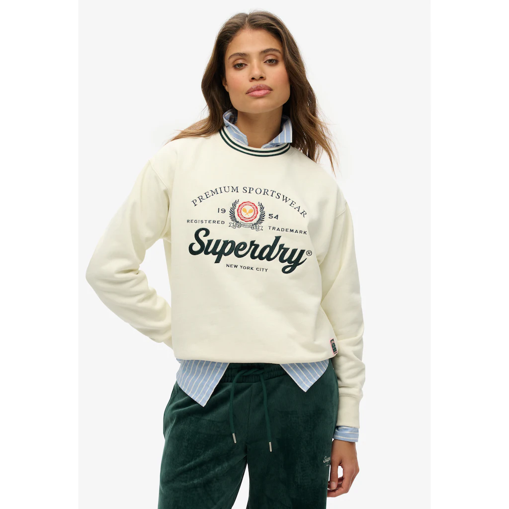 Superdry Sweatshirt »COUNTRY CLUB LOOSE CREW«