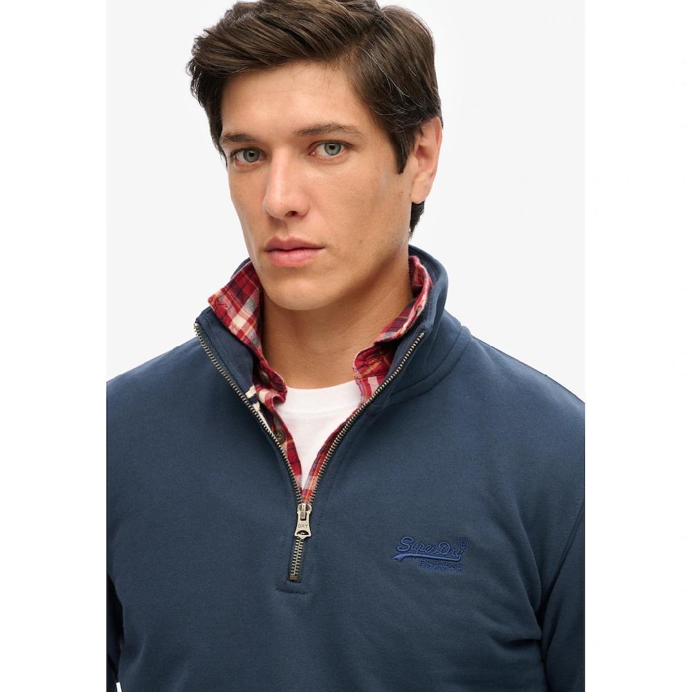 Superdry Sweatshirt »ESSENTIAL LOGO HENLEY« ▷ Kaufen