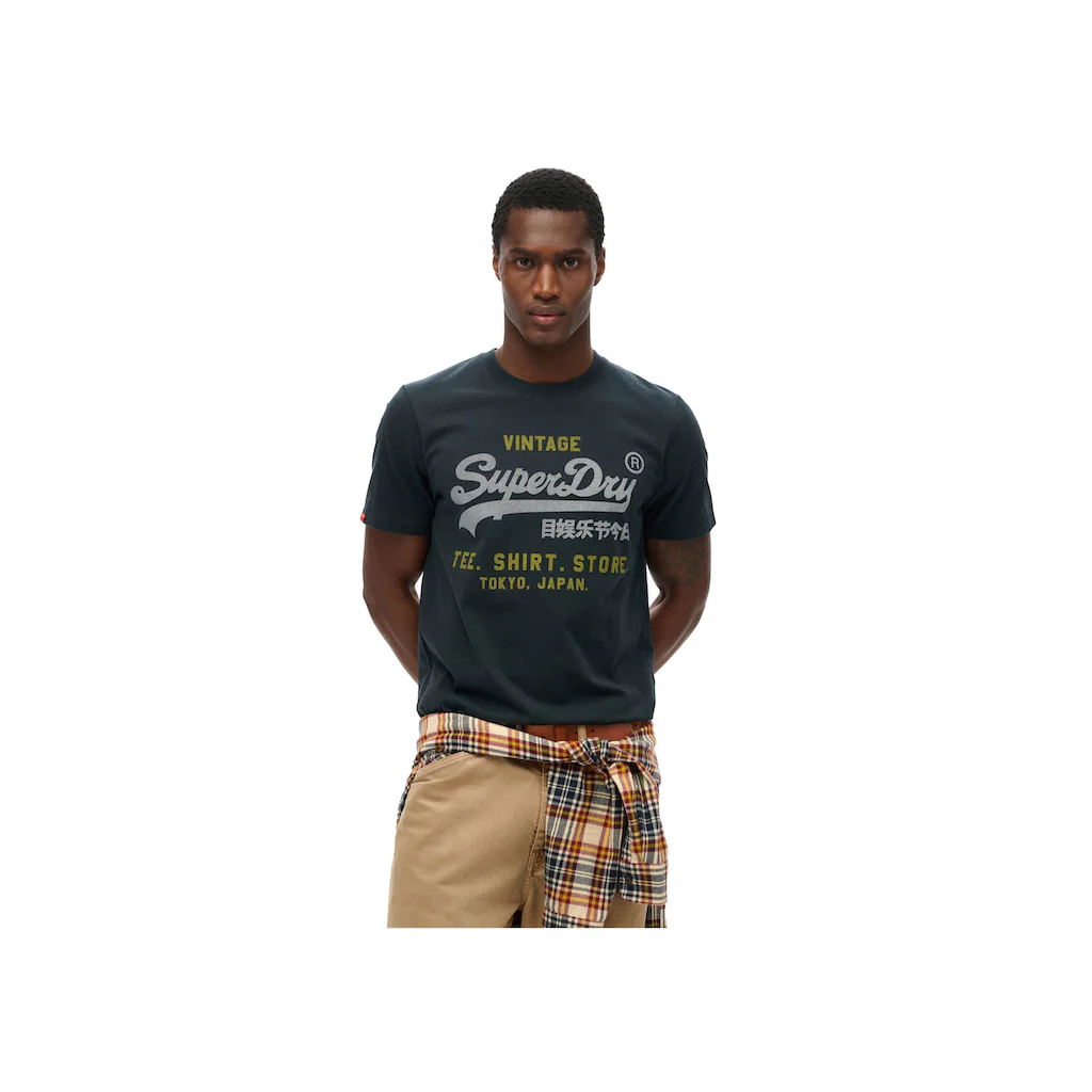 Superdry T-Shirt »T-Shirt VI Heritage Relaxed Tee 1er Pack« ▷ kaufen