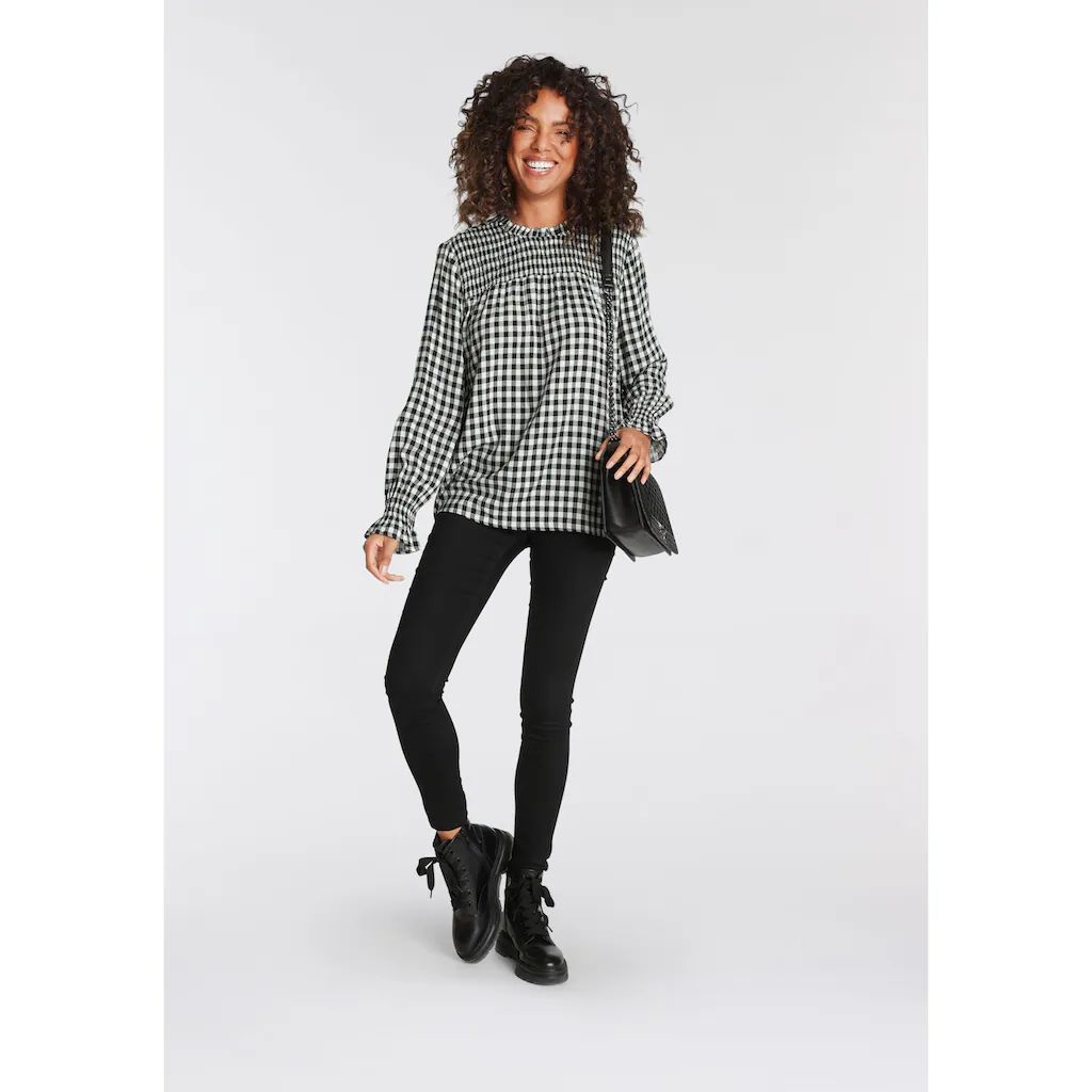 Tamaris High-waist-Jeans Skinny Fit Modischer Ankle Cut Mit Gürtelschlaufen