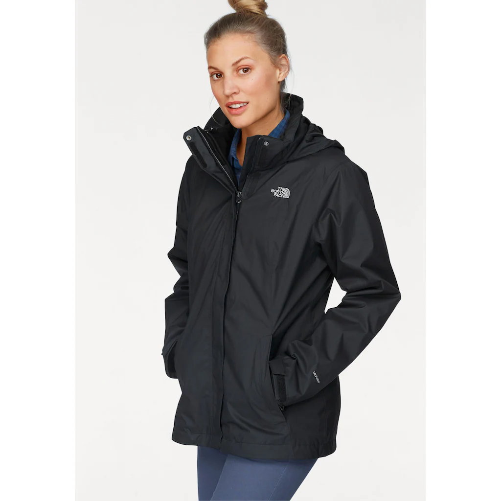 The North Face 3-in-1-Funktionsjacke »EVOLVE II TRICLIMATE« (2 St.) mit Kapuze Winterjacke Wasserdicht & Windabweisend & Atmungsaktiv