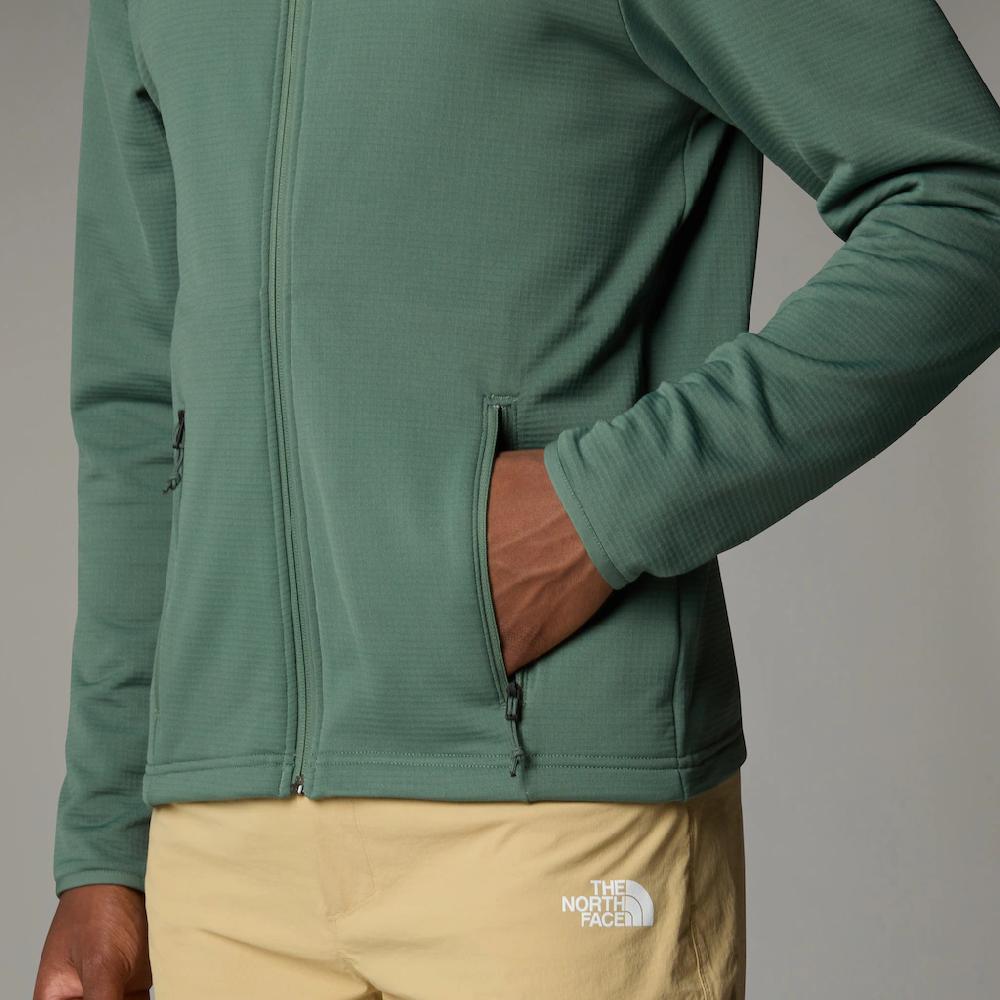 The North Face Fleecejacke »Cedar Trail Grid Fleece Jacke Mit Durchgehendem RV Für Herren« (1 St.) ▷ Für
