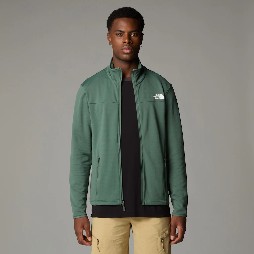 The North Face Fleecejacke »Cedar Trail Grid Fleece Jacke mit durchgehendem RV für Herren« (1 St.) ▷ für