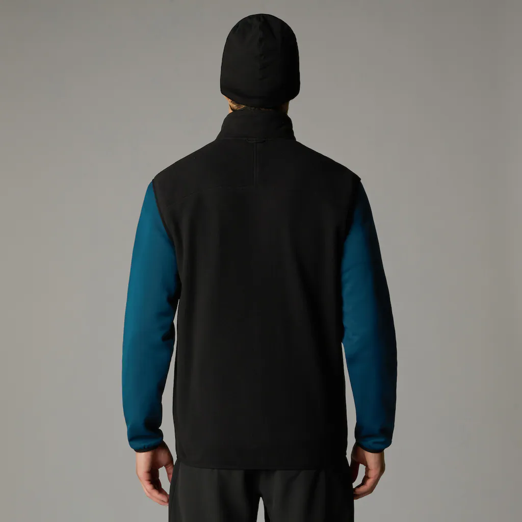 The North Face Fleeceweste »100 Glacier Weste Für Herren« Mit Klassischer Label-Stickerei Am Schlüsselbein