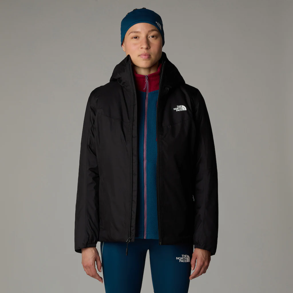 The North Face Funktionsjacke »W QUEST INSULATED JACKET« mit Kapuze Winterjacke mit Logodruck