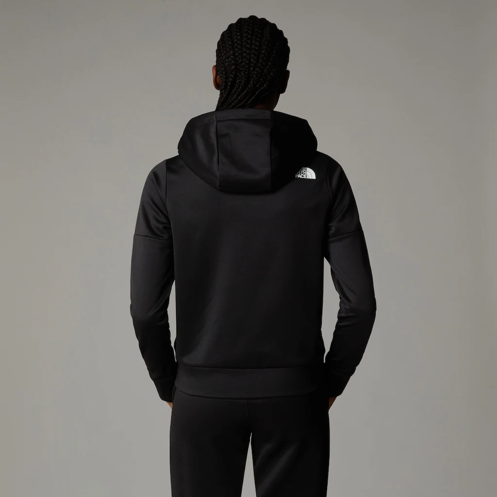The North Face Sweatjacke »Reaxion Fleece Kapuzenpulli Mit Durchgehendem RV Für Damen«