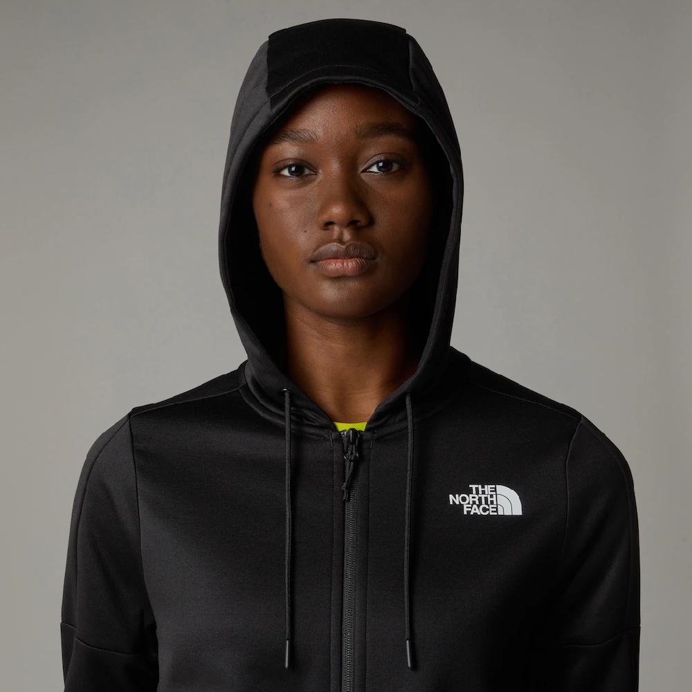 The North Face Sweatjacke »Reaxion Fleece Kapuzenpulli Mit Durchgehendem RV Für Damen«