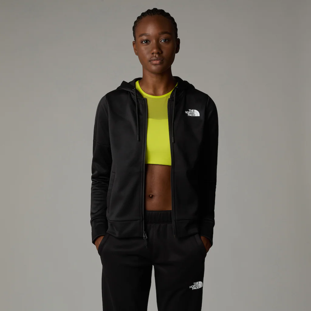 The North Face Sweatjacke »Reaxion Fleece Kapuzenpulli mit durchgehendem RV für Damen«