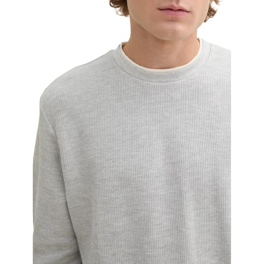 TOM TAILOR Denim 2-in-1-Langarmshirt Mit Rippstruktur ▷ Kaufen