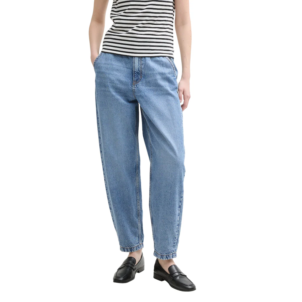 TOM TAILOR Denim 7/8-Jeans mit elastischem Bund