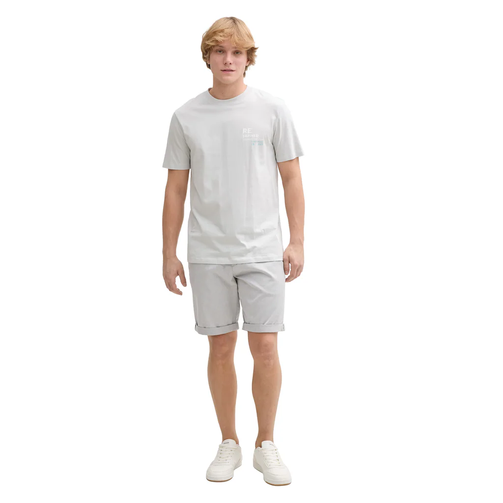 TOM TAILOR Denim Chinoshorts (Packung) Mit Gürtel