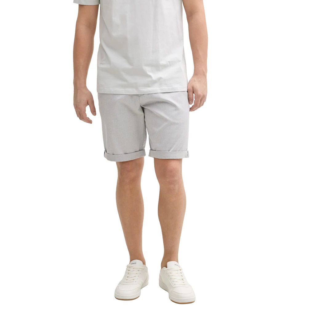 TOM TAILOR Denim Chinoshorts (Packung) mit Gürtel