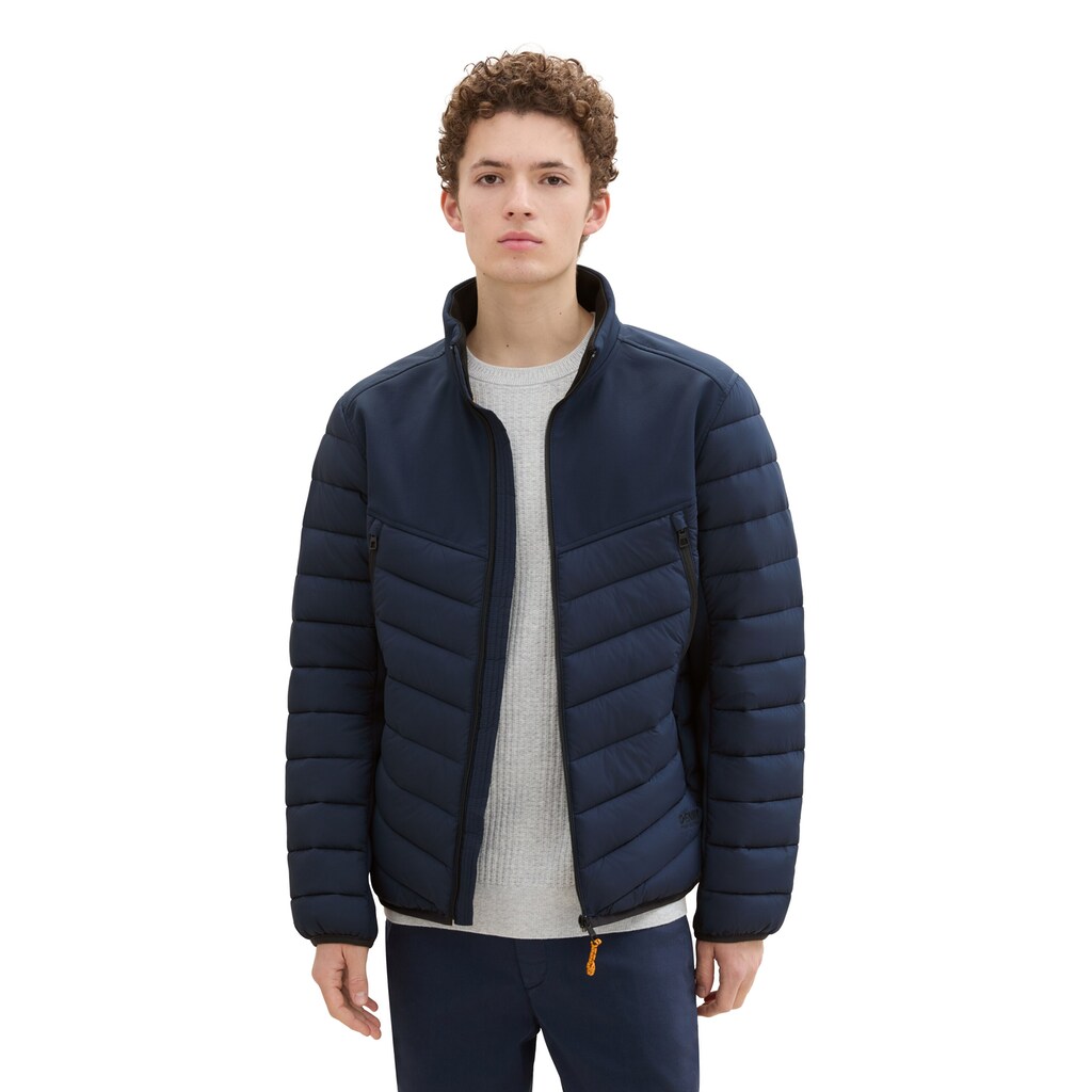 TOM TAILOR Denim Hybridjacke ohne Kapuze mit Stehkragen ▷ kaufen