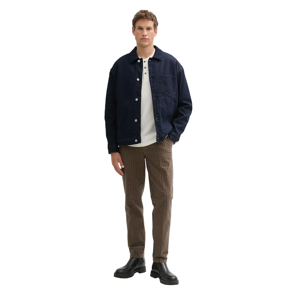 TOM TAILOR Denim Jeansjacke Ohne Kapuze Mit Teddyfutter ▷ Kaufen