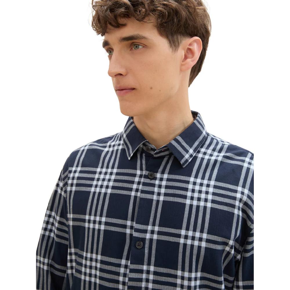 TOM TAILOR Denim Karohemd Mit Karo Muster ▷ Kaufen