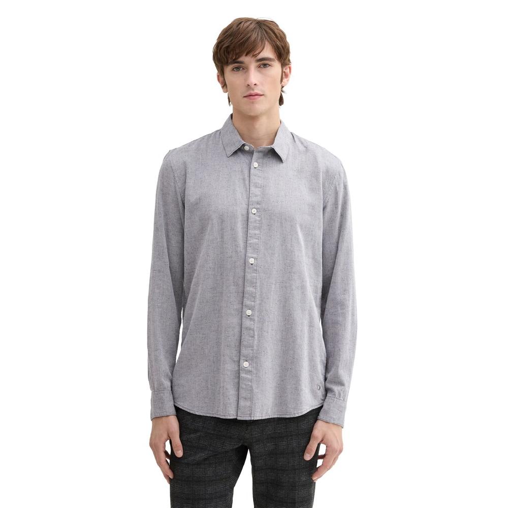 TOM TAILOR Denim Langarmhemd mit Kentkragen ▷ bestellen