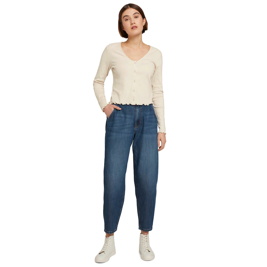 TOM TAILOR Denim Mom-Jeans Mit Stretchanteil